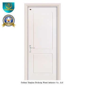 Porte en bois de couleur blanche de style moderne pour l&#39;intérieur (DS-104)